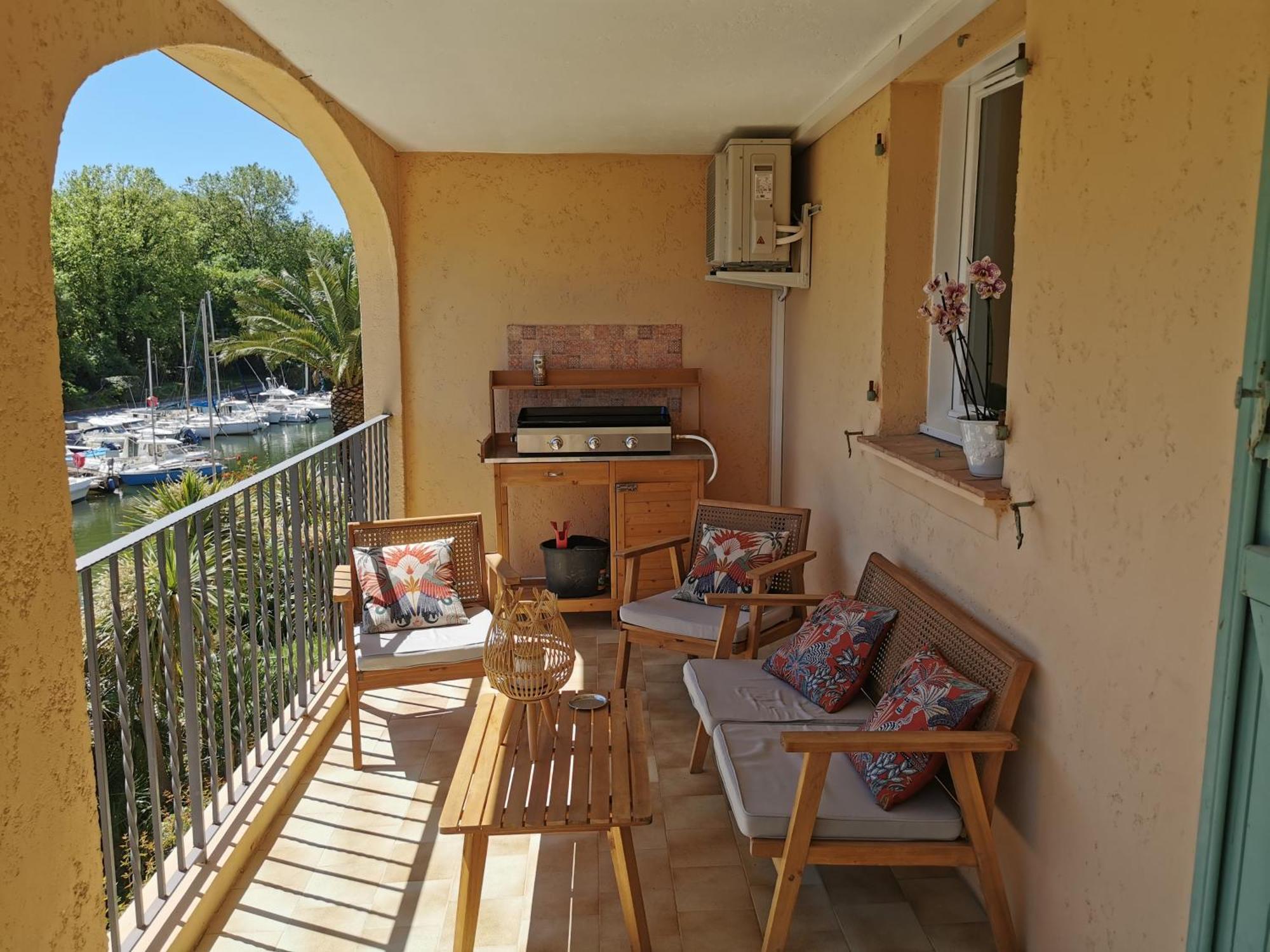 Ferienwohnung T2 Au Coeur Du Golfe De Saint Tropez Cogolin Exterior foto